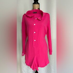 SHEIN Hot Pink Romper